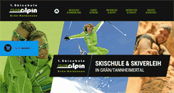Desktop Screenshot of club-alpin.at
